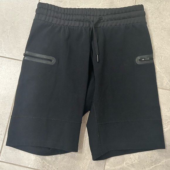 EUC Bylt Jogger Shorts Mens Medium Black Stretch Athletic Sweatshort Performance - Picture 9 of 11